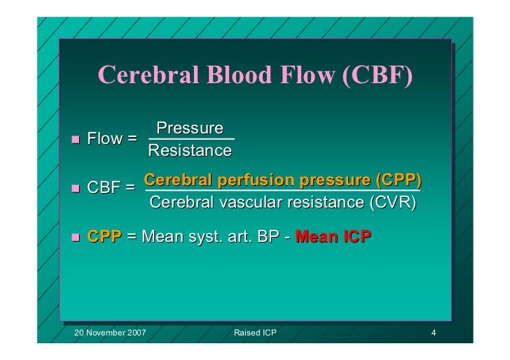Intracranial Pressure IV